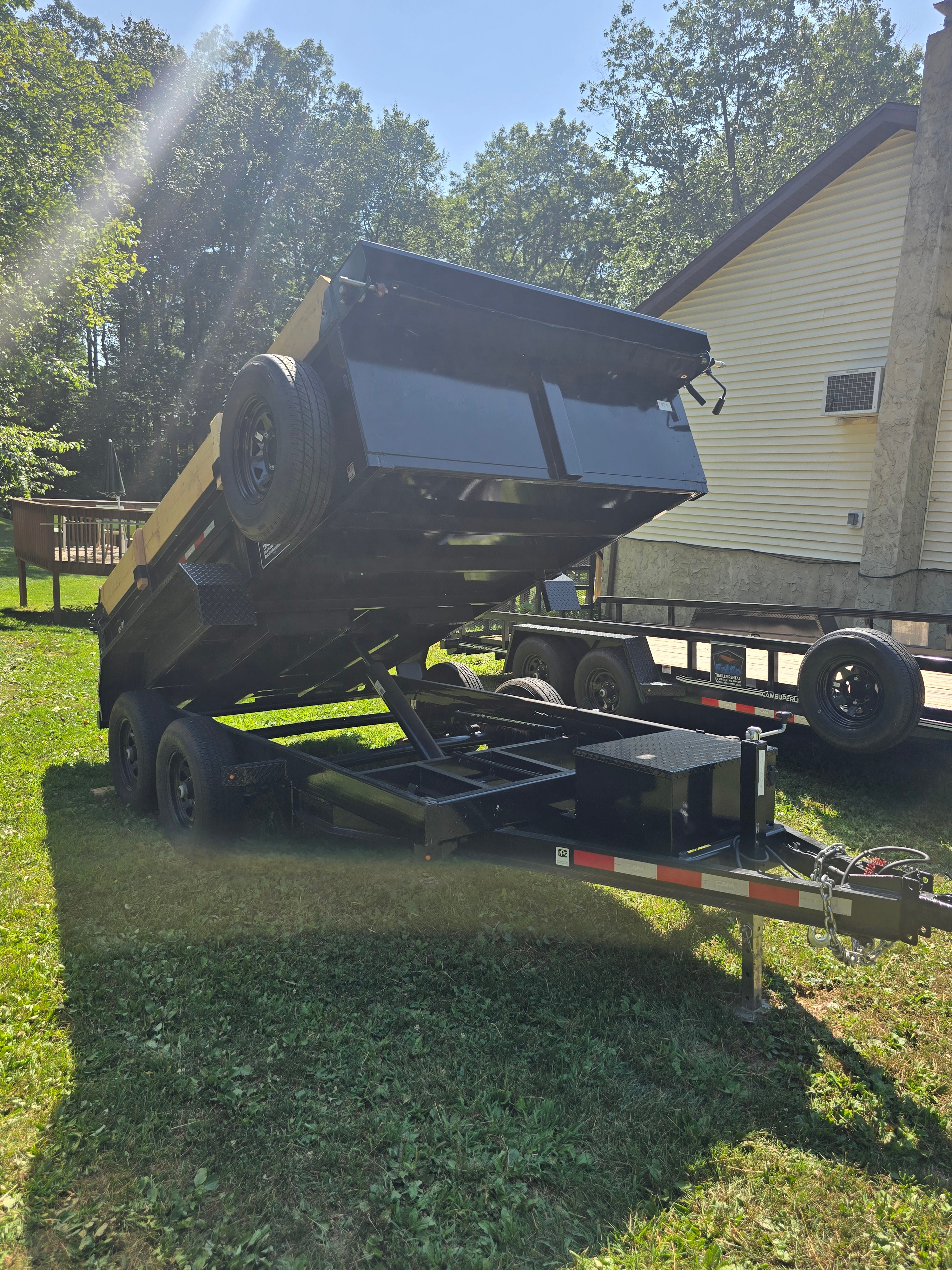 6x12ft Dump Trailer - View 3