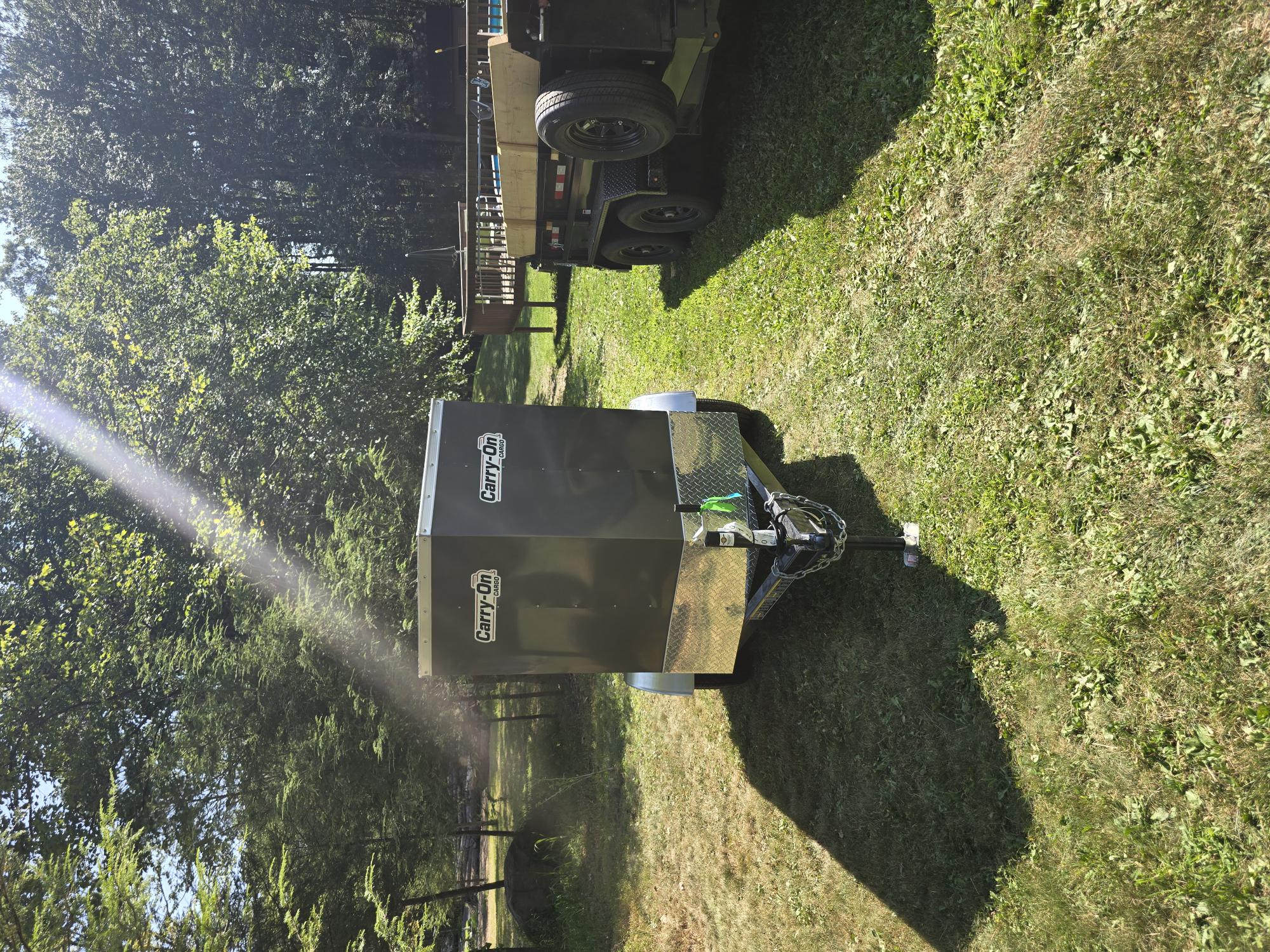 4x6ft Enclosed Trailer - View 4